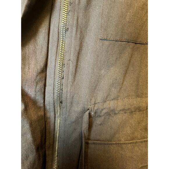 Plus Size 2X 18 20 BloomChic Hooded Jacket 4 Pockets Zipper Coat Cotton NWT - Picture 7 of 8